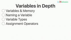Java Programming for Complete Beginners - Java 16 - Step 15 - 4 Important Things to Know about Variables in Java Instructional Video
