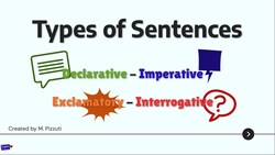 Types of Sentences Instructional Video