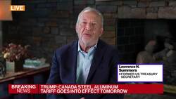 Summers on Recession Risks, Inflation, Trade War, Tariffs, Fed Outlook News Clip