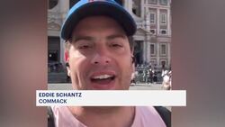 Diehard Mets fan from LI visiting Rome goes viral News Clip