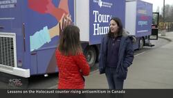 Holocaust education bus hits the road with new sense of urgency News Clip