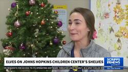 Elves are taking over Johns Hopkins Children's Center News Clip