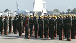 CLEAN : Plane carrying Robert Mugabe's body arrives in Zimbabwe News Clip