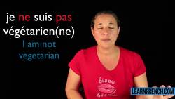 Simple French Negations Part 1 Instructional Video