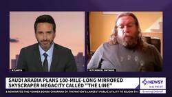 Saudi Arabia Plans A New 100-Mile-Long Mirrored Skyscraper City News Clip