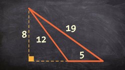 Find the area of an oblique triangle - Online tutor - Free Math Videos Instructional Video