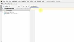 The Complete Python Course - Coding Example - Variables Instructional Video
