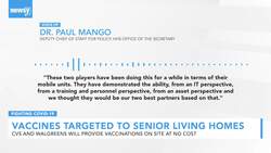 CVS, Walgreens Will Give Free COVID Vaccines At Nursing Homes News Clip