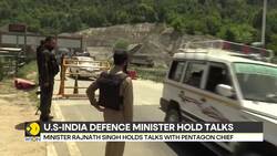 Indian Defence Minister Rajnath Singh Holds Bilateral Talks With US Secretary Of Defence News Clip
