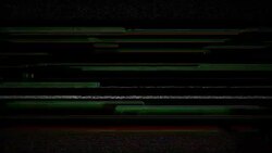 Noise on Analog TV Screen VHS Stock Footage