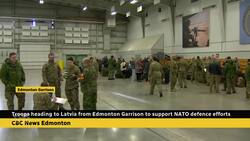 Troops from Edmonton going to Latvia to help NATO defence measures News Clip