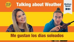 Learn Spanish Weather Instructional Video