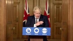 Boris Johnson announces further nationwide lockdown News Clip