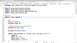 Java Programming for Complete Beginners - Java 16 - Step 05 - Creating Repository to Manage Entity and Integrating with GET REST API Instructional Video