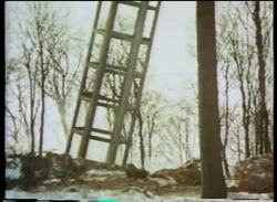 Flight Fighters of the Fifties - intro to NADGE defence system Stock Footage