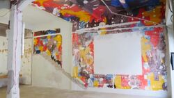 Lost mural found behind wallpaper Instructional Video