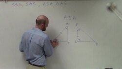 How to Determine Corresponding Parts of a Triangle - Congruent Triangles Instructional Video