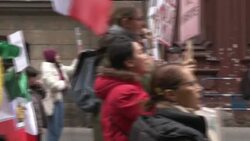 CLEAN : France: Hundreds rally in Lyon in support of Iran protests News Clip