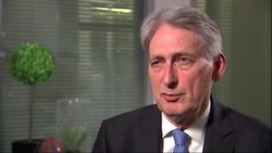 Interview with Philip Hammond following report by living standards think tank the Resolution Foundation on the impact of the higher minimum wage News Clip