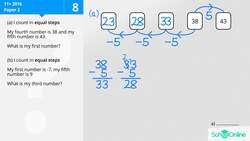 KS2 Primary Maths Age 9-13 - Sequences: - Explained Instructional Video