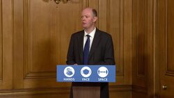 Chris Whitty speaking at Downing Street press briefing News Clip