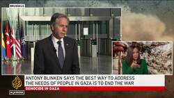 ‘Time to end the Gaza war’ Blinken says, after US-imposed deadline for aid expires News Clip