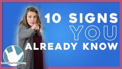 You Already Know Sign Language | Sign Language for Beginners Instructional Video