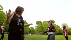 It may look like a quiet moment in the park, but this silent disco is much more than it seems News Clip