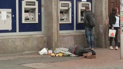 Busy shopping street in Dusseldorf after lifting of coronavirus restrictions News Clip