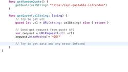 SwiftUI iOS 16 Crash Course - Emoji Quote App in SwiftUI - The Quote View Model Instructional Video