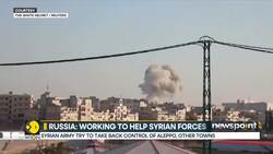 Syria Civil War: Russia, Syria Bomb Rebels After Surprise Incursion in Aleppo News Clip
