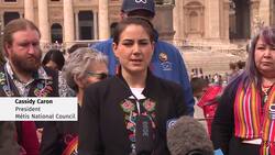 Métis leader describes 'comfortable' meeting with Pope News Clip