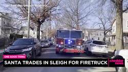 One Good Thing: Santa Gets A New Ride News Clip