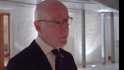 John Swinney says he does not know who leaked Scottish budget details to BBC News Clip