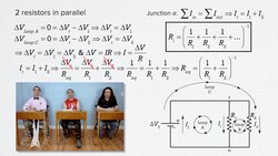 Resistors in Series and Parallel Equation Derivations Instructional Video