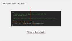 Java Multithreading and Parallel Programming Masterclass - No-Starve Mutex Problem Instructional Video