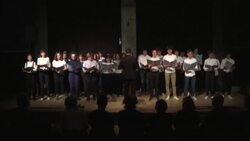 CLEAN : French choir sings tribute to slain teacher Samuel Paty News Clip