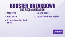 CDC Panel Backs Expanded COVID Booster Rollout News Clip