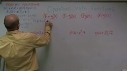 Operations with functions Instructional Video
