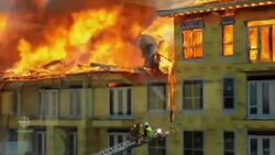 Firefighters raise alarm about large wood construction buildings News Clip
