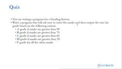 Scala & Spark-Master Big Data with Scala and Spark - Quiz (If Else If) Instructional Video