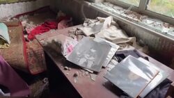 CLEAN : Ukraine military clean up abandoned Russian positions News Clip