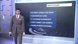 STORM WATCH: Cloudy and windy before thunderstorms tonight in New Jersey News Clip