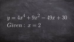 Find All the Remaining Rational Zeros Given One Zero Instructional Video