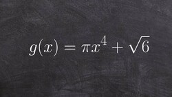 Classify a polynomial and determine degree and leading coefficient Instructional Video