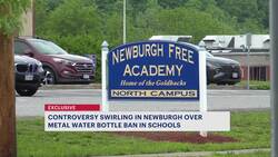 Newburgh schools ban metal water bottles following series of student assaults with the containers News Clip
