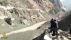 Many feared dead after glacier collapse in India News Clip