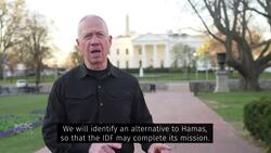 War in Gaza cannot stop, Israeli defence minister says News Clip