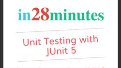 Learn Java Unit Testing with JUnit 5 in 20 Steps - Introduction Instructional Video