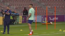 Thiago Silva during Brazil training session News Clip